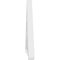 Ekena Millwork Pitch Athens Architectural Grade PVC Gable Pediment, 48"W x 10"H x 1"P (5/12) GPP048X010X100ATH - alternate 3